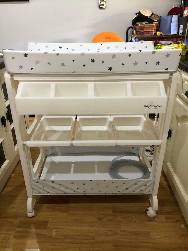 baby elegance bath changing unit